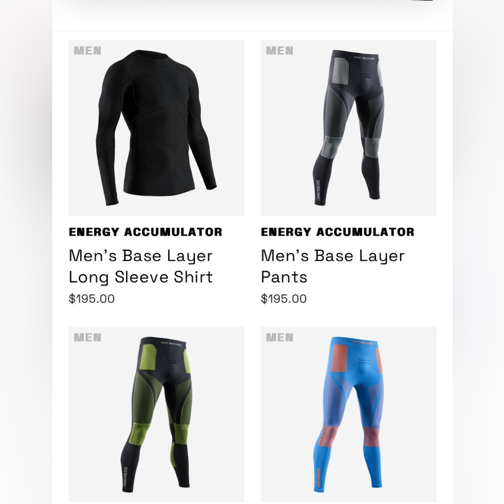 X Bionic Baselayer pants - Picture 7 of 7